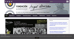 Desktop Screenshot of fundacionangelllorca.org